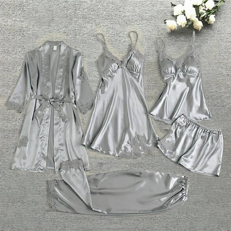 Conjunto de Pijama Sensibelle Premium - 5 Peças