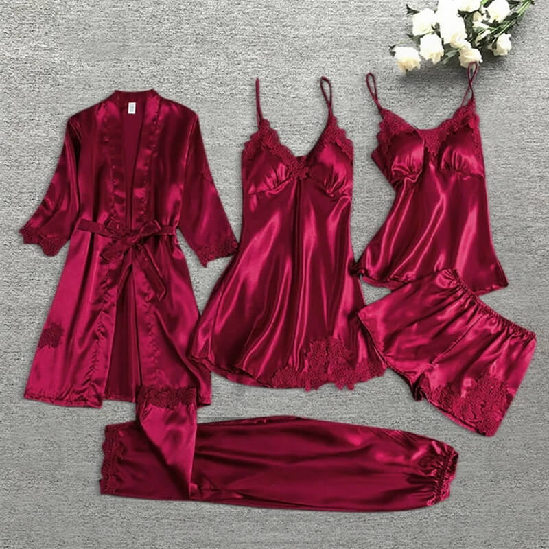 Conjunto de Pijama Sensibelle Premium - 5 Peças