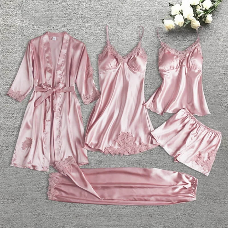 Conjunto de Pijama Sensibelle Premium - 5 Peças