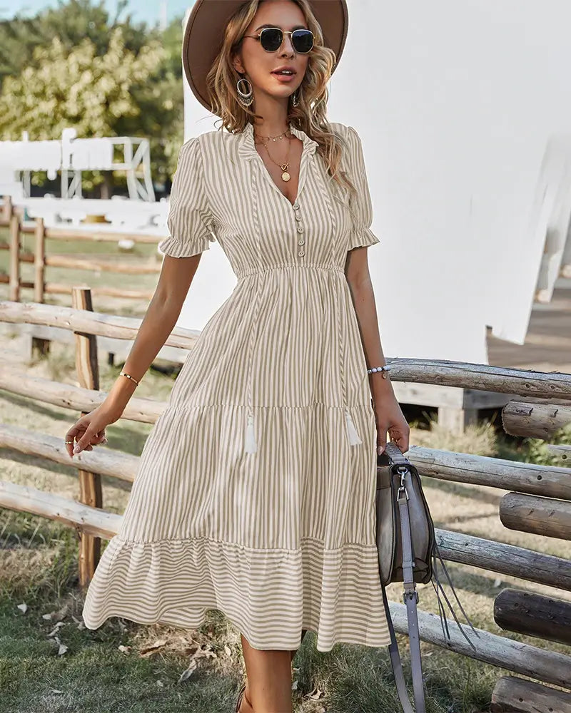 Vestido Mídi Casual Liora