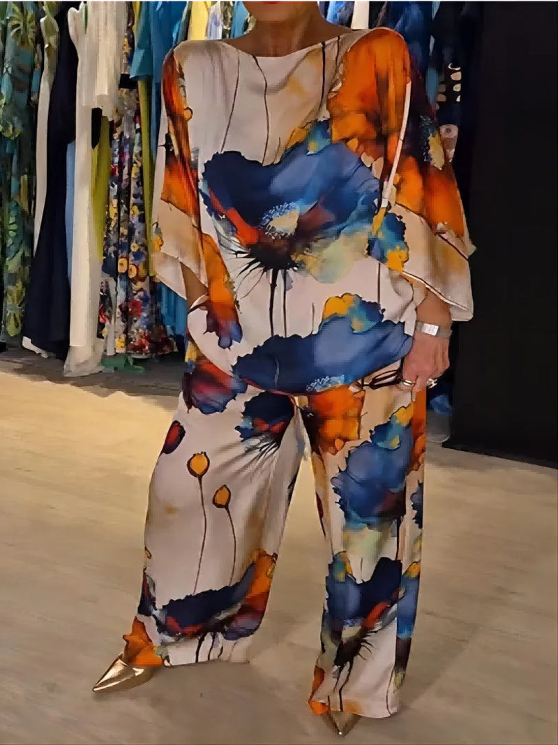 Conjunto Feminino de Cetim Paelina