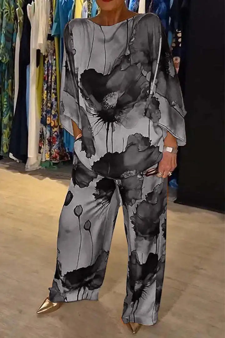 Conjunto Feminino de Cetim Paelina
