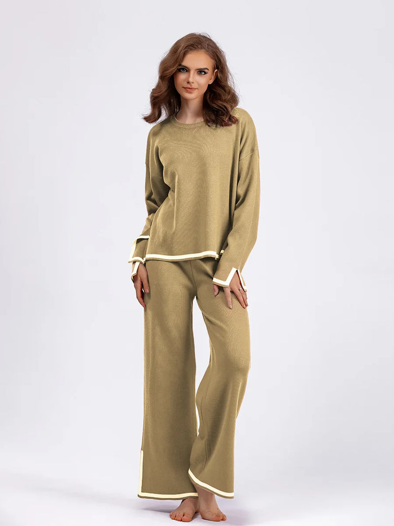 Conjunto Feminino de Malha Bissau