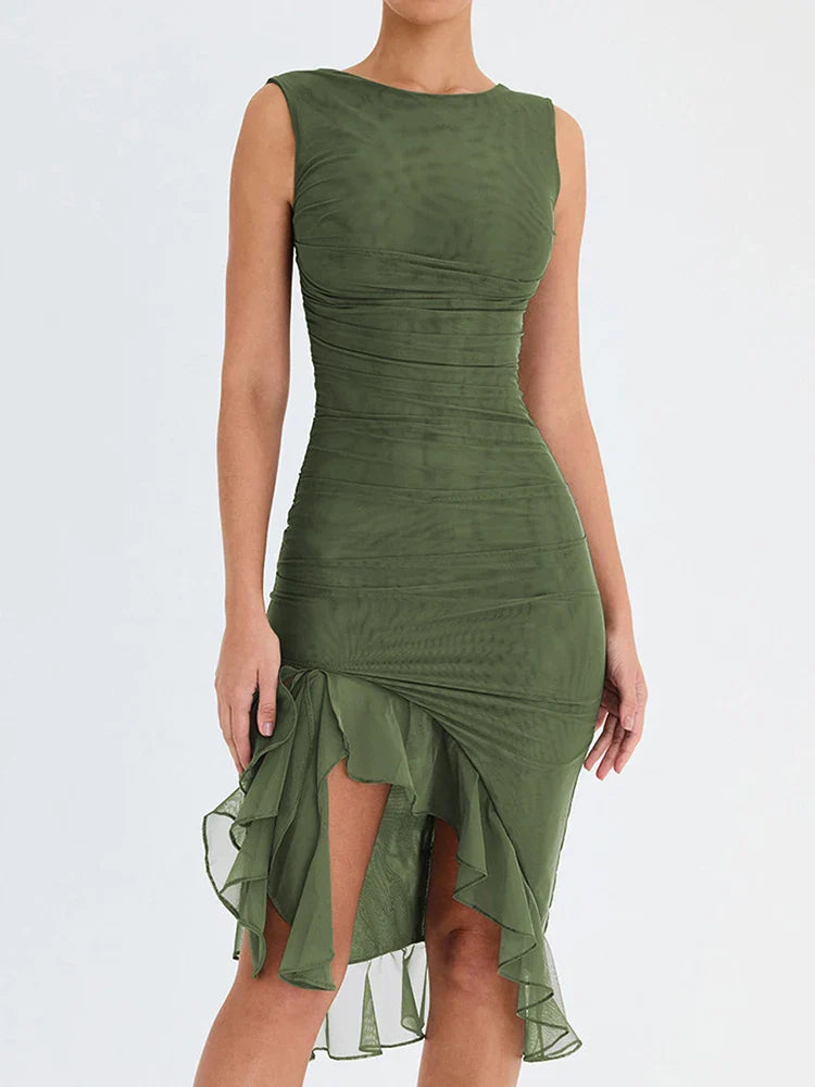Vestido Curto Elegante Rosalée