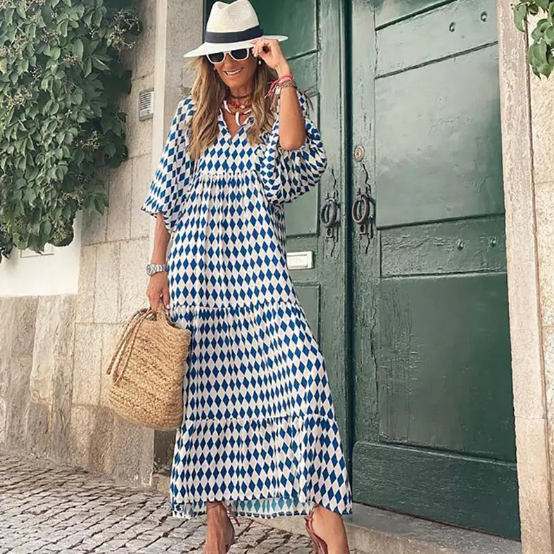 Vestido Mídi e Saia de Camadas Bolgar