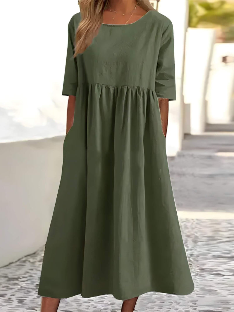 Vestido Mídi Casual Marais