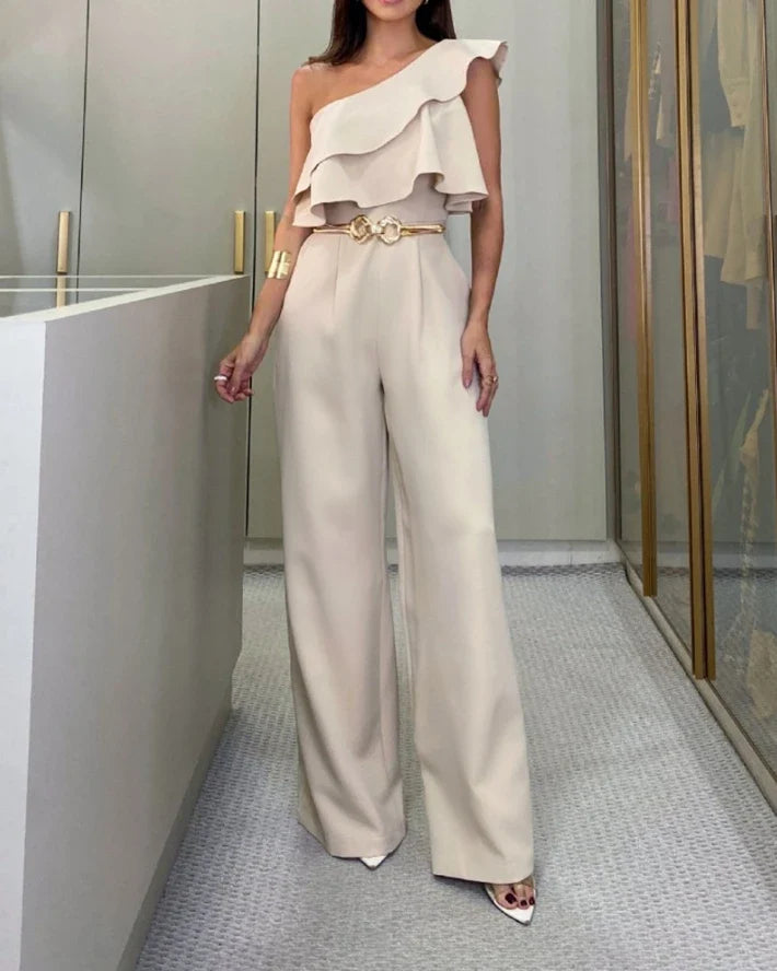 Macacão Longo Elegante Calissa