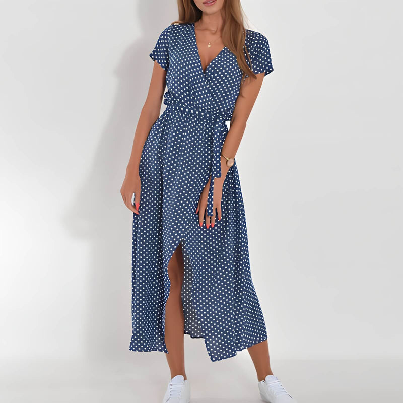 Vestido Mídi Transpassado Alkira