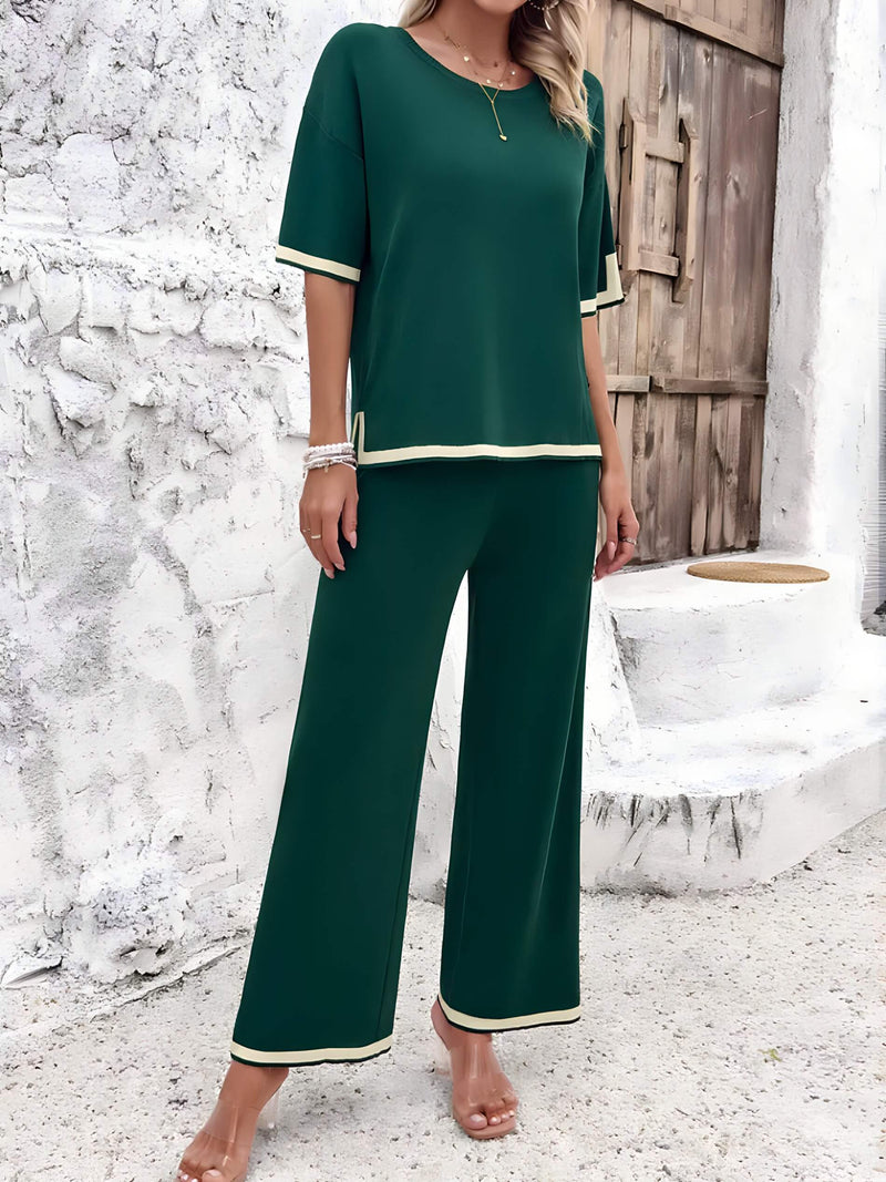 Conjunto Feminino de Malha Split