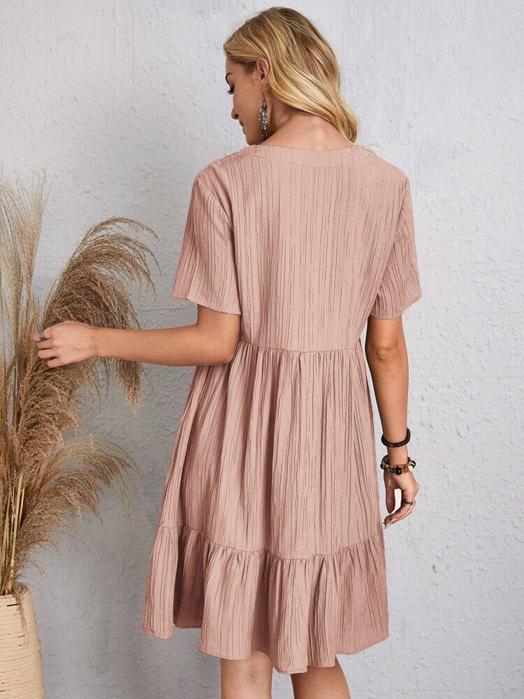 Vestido Curto Casual Tanami