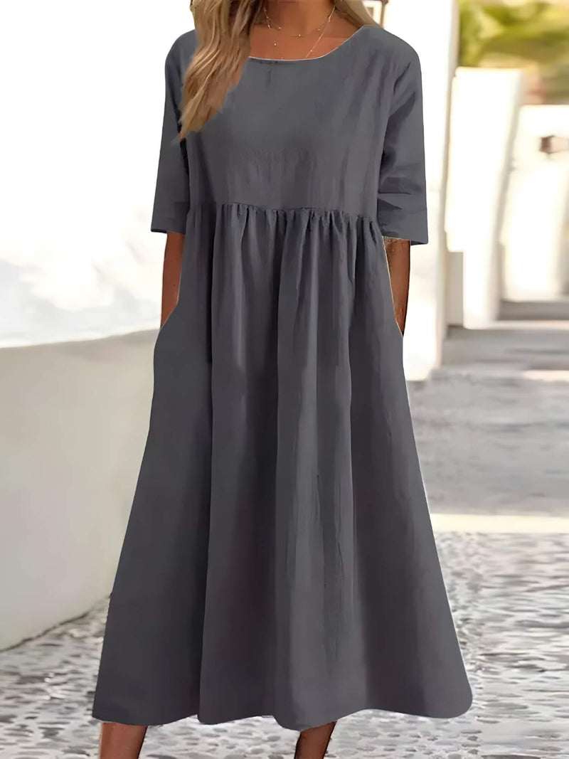 Vestido Mídi Casual Marais