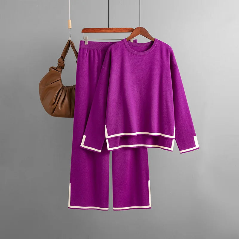 Conjunto Feminino de Malha Bissau