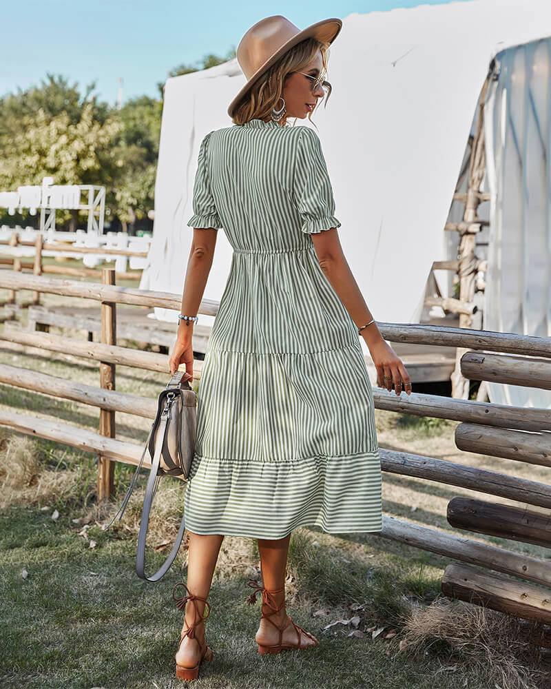 Vestido Mídi Casual Liora