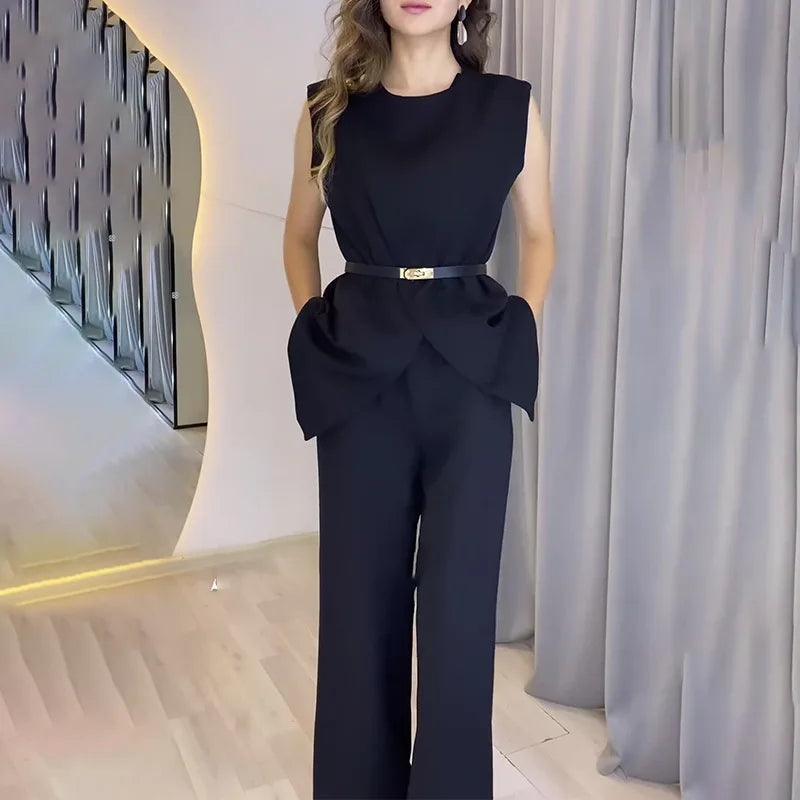 Conjunto Feminino Elegante Lareine