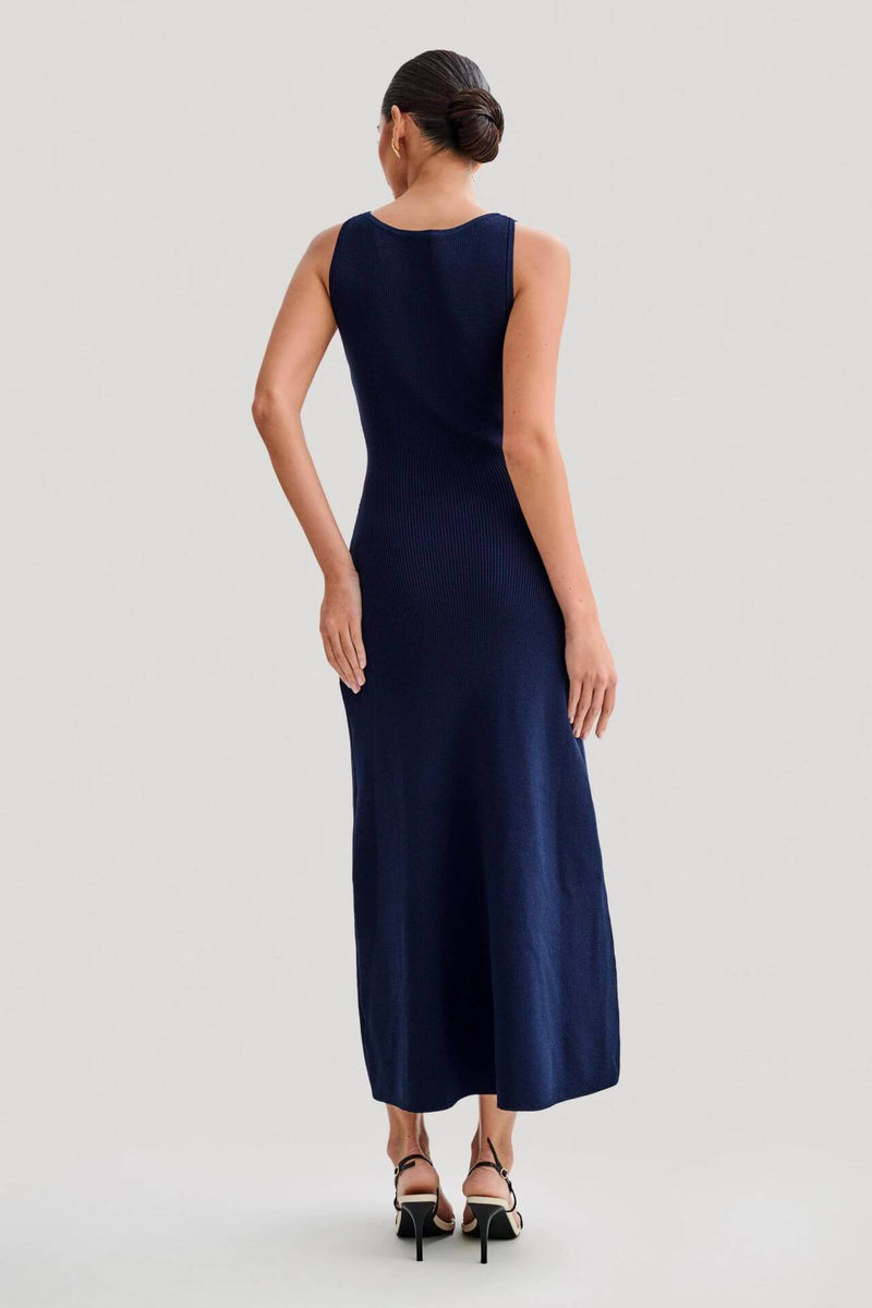 Vestido Midi de Malha Cenelia