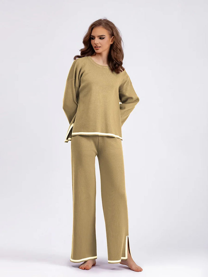 Conjunto Feminino de Malha Bissau