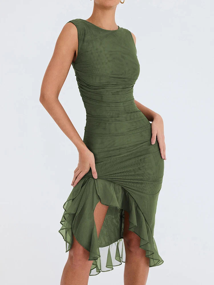 Vestido Curto Elegante Rosalée