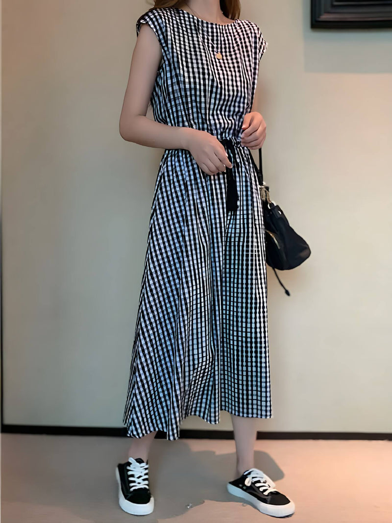 Vestido Mídi com Amarração Ruby